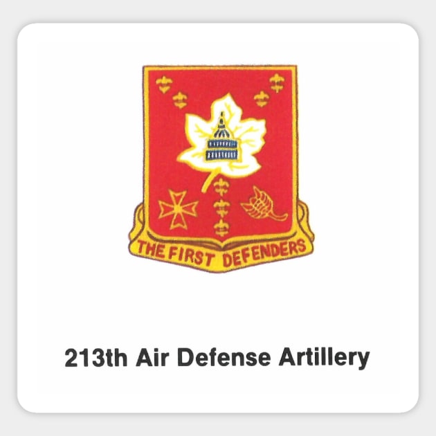 213th Air Defense Artillery Sticker by Limb Store